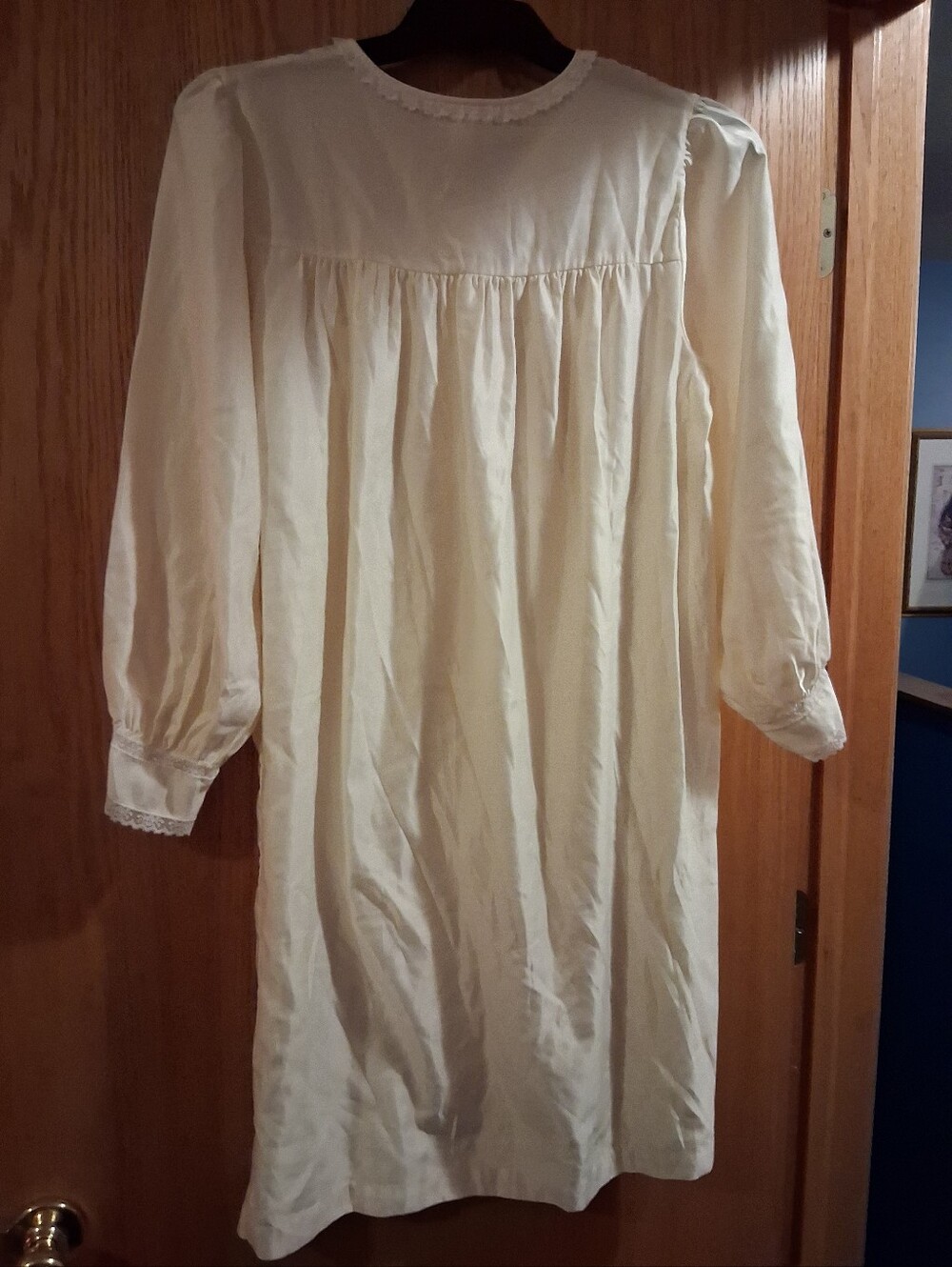vintage Barbizon nightgown, feminine, "cottagecore",romantic, Victorian, Prairie - Picture 4 of 9